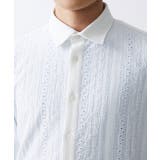 カットワーク楊柳シャツ | MK MICHEL KLEIN homme | 詳細画像7