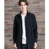 ブラック | カットワーク楊柳シャツ | MK MICHEL KLEIN homme