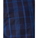 【大きいサイズあり】七分袖シャツ/インディゴタイプライターチェック | MK MICHEL KLEIN homme | 詳細画像20