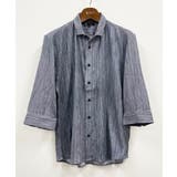 ライトブルー | スタンドカラーシャツ / カラーヨウリュウ | MK MICHEL KLEIN homme