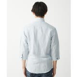 【大きいサイズあり】七分袖シャツ/リネンレーヨン | MK MICHEL KLEIN homme | 詳細画像11