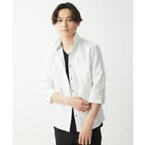 【大きいサイズあり】七分袖シャツ/リネンレーヨン | MK MICHEL KLEIN homme | 詳細画像4