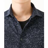 カノコペンキプリント七分袖シャツ | MK MICHEL KLEIN homme | 詳細画像11