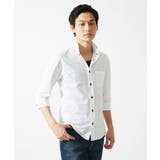 【吸水速乾】シアーボーダー七分袖シャツ | MK MICHEL KLEIN homme | 詳細画像3