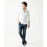 【吸水速乾】シアーボーダー七分袖シャツ | MK MICHEL KLEIN homme | 詳細画像4