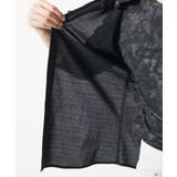 【吸水速乾】シアーボーダー七分袖シャツ | MK MICHEL KLEIN homme | 詳細画像6