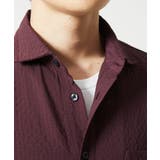 【洗える】清涼ブロックサッカー七分袖シャツ | MK MICHEL KLEIN homme | 詳細画像14