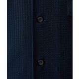 【7分袖/洗える】スタンドカラーシャツ / ストライプサッカー | MK MICHEL KLEIN homme | 詳細画像30