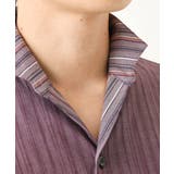 ドビーリバーシブルストライプ半袖シャツ | MK MICHEL KLEIN homme | 詳細画像12