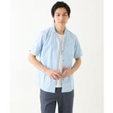 ドビーリバーシブルストライプ半袖シャツ | MK MICHEL KLEIN homme | 詳細画像2