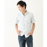 ドビーリバーシブルストライプ半袖シャツ | MK MICHEL KLEIN homme | 詳細画像20