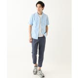 ドビーリバーシブルストライプ半袖シャツ | MK MICHEL KLEIN homme | 詳細画像3