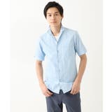 ドビーリバーシブルストライプ半袖シャツ | MK MICHEL KLEIN homme | 詳細画像4