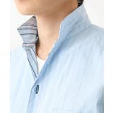 ドビーリバーシブルストライプ半袖シャツ | MK MICHEL KLEIN homme | 詳細画像5