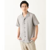 【洗える / 快適高通気素材】カラミストレッチ開襟シャツ | MK MICHEL KLEIN homme | 詳細画像14