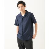 【洗える / 快適高通気素材】カラミストレッチ開襟シャツ | MK MICHEL KLEIN homme | 詳細画像6