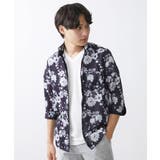 モノトーンフラワーシャツ | MK MICHEL KLEIN homme | 詳細画像11