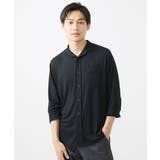 【大きいサイズあり】七分袖シャツ/ペンシルストライプジャージ | MK MICHEL KLEIN homme | 詳細画像16