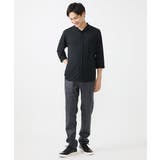 【大きいサイズあり】七分袖シャツ/ペンシルストライプジャージ | MK MICHEL KLEIN homme | 詳細画像17