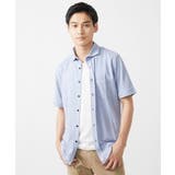 【大きいサイズあり】半袖シャツ/ミストワッシャーカノコ | MK MICHEL KLEIN homme | 詳細画像15