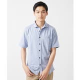 【大きいサイズあり】半袖シャツ/ミストワッシャーカノコ | MK MICHEL KLEIN homme | 詳細画像16