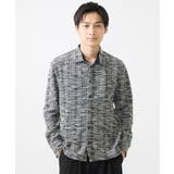 【アンサンブル対応】長袖シャツ/BUZZツィードジャージ | MK MICHEL KLEIN homme | 詳細画像2