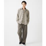 【アンサンブル対応】長袖シャツ/BUZZツィードジャージ | MK MICHEL KLEIN homme | 詳細画像26