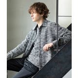ダークグレー | 【アンサンブル対応】長袖シャツ/BUZZツィードジャージ | MK MICHEL KLEIN homme