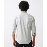 【大きいサイズあり】七分袖シャツ/ミストワッシャーカノコ | MK MICHEL KLEIN homme | 詳細画像16