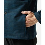 【洗える / リバーシブルカラー配色】スタンドカラーカーディガン | MK MICHEL KLEIN homme | 詳細画像15