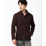 【洗える / リバーシブルカラー配色】スタンドカラーカーディガン | MK MICHEL KLEIN homme | 詳細画像19