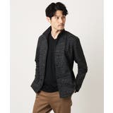 【洗える / リバーシブルカラー配色】スタンドカラーカーディガン | MK MICHEL KLEIN homme | 詳細画像28
