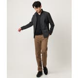 【洗える / リバーシブルカラー配色】スタンドカラーカーディガン | MK MICHEL KLEIN homme | 詳細画像29