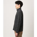 【洗える / リバーシブルカラー配色】スタンドカラーカーディガン | MK MICHEL KLEIN homme | 詳細画像33