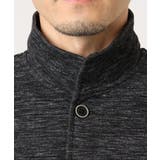 【洗える / リバーシブルカラー配色】スタンドカラーカーディガン | MK MICHEL KLEIN homme | 詳細画像34