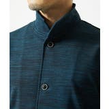 【洗える / リバーシブルカラー配色】スタンドカラーカーディガン | MK MICHEL KLEIN homme | 詳細画像8