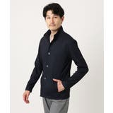 【洗える/ストレッチ】スタンドカラーカーディガン(TECEASY2025AW) | MK MICHEL KLEIN homme | 詳細画像16