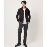 【洗える/ストレッチ】スタンドカラーカーディガン(TECEASY2025AW) | MK MICHEL KLEIN homme | 詳細画像24