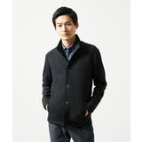 【洗える/ストレッチ】スタンドカラーカーディガン(TECEASY2025AW) | MK MICHEL KLEIN homme | 詳細画像4