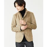 カーキ(36) | スエードタッチコンバーチブルジャケット | MK MICHEL KLEIN homme