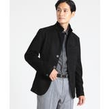 ブラック(94) | スエードタッチコンバーチブルジャケット | MK MICHEL KLEIN homme