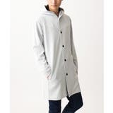 ライトグレー | 【洗える】2トーンシングルストライプフードカーディガン/ | MK MICHEL KLEIN homme