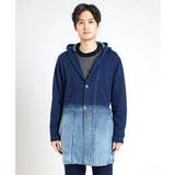 グラデーションデニムジャージ ロングパーカー | MK MICHEL KLEIN homme | 詳細画像5