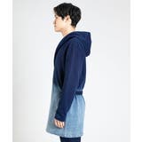 グラデーションデニムジャージ ロングパーカー | MK MICHEL KLEIN homme | 詳細画像6