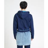 グラデーションデニムジャージ ロングパーカー | MK MICHEL KLEIN homme | 詳細画像7