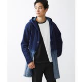 グラデーションデニムジャージ ロングパーカー | MK MICHEL KLEIN homme | 詳細画像8