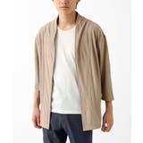 アイボリー | 【洗える】 シフォンヨウリュウカーディガン | MK MICHEL KLEIN homme