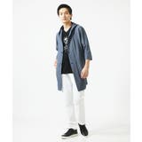 【洗える】ストライプサッカーカーディガン | MK MICHEL KLEIN homme | 詳細画像13 
