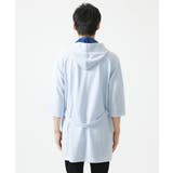 【洗える】ストライプサッカーカーディガン | MK MICHEL KLEIN homme | 詳細画像7 