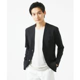 【セットアップ対応】ノーカラーカーディガンジャケット/ニュートラルストレッチ | MK MICHEL KLEIN homme | 詳細画像15